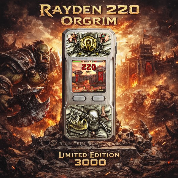 Mod Rayden 220 Orgrim Limited Edition - BD Vape