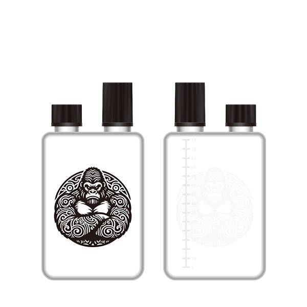 Bouteille Graduée Dualfill 75ml Tribal Gorilla