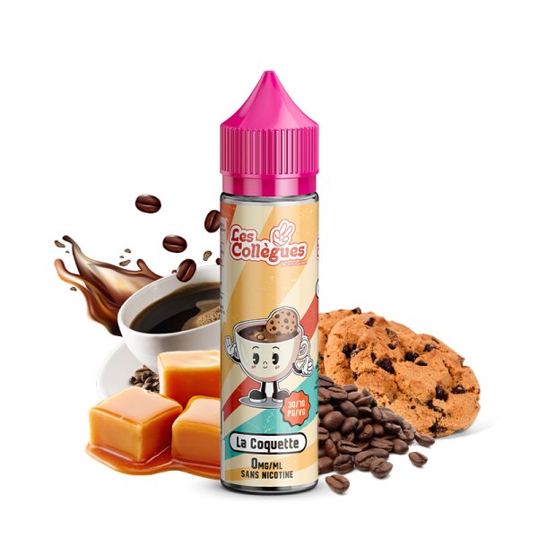 La Coquette 0mg 50ml - Les Collègues by Liquidarom