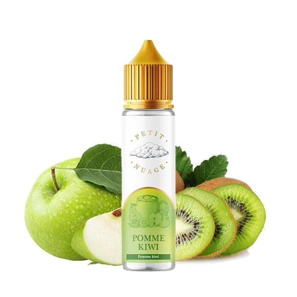 Pomme Kiwi 0mg 50ml - Petit Nuage