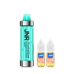 Crystal Glow 33k + 2 E-liquides 800mAh 2+10ml / 2% - JNR