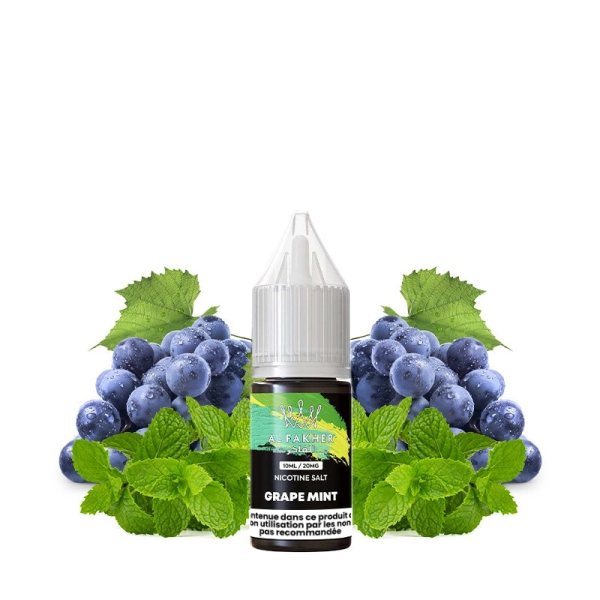 Grape Mint Nic Salt 20mg 10ml - Al Fakher