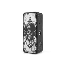 S101 Mod 21700/18650 Engraved Black - San Indonesia x Gerobak Vaper