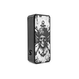 Mod S101 21700/18650 Gravé Black - San Indonesia x Gerobak Vaper