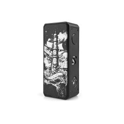 S101 Mod 21700/18650 Engraved Black - San Indonesia x Gerobak Vaper