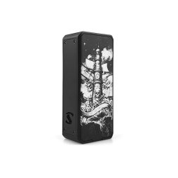 Mod S101 21700/18650 Gravé Black - San Indonesia x Gerobak Vaper