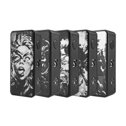 S101 Mod 21700/18650 Engraved Black - San Indonesia x Gerobak Vaper