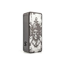 Mod S101 21700/18650 Gravé Black - San Indonesia x Gerobak Vaper