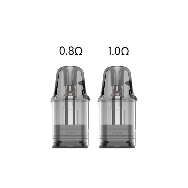 Cartouches Vibe Dual Mesh V2 0.6-0.8Ω/0.7-1.0Ω 4.5ml (2pcs) - Vaporesso