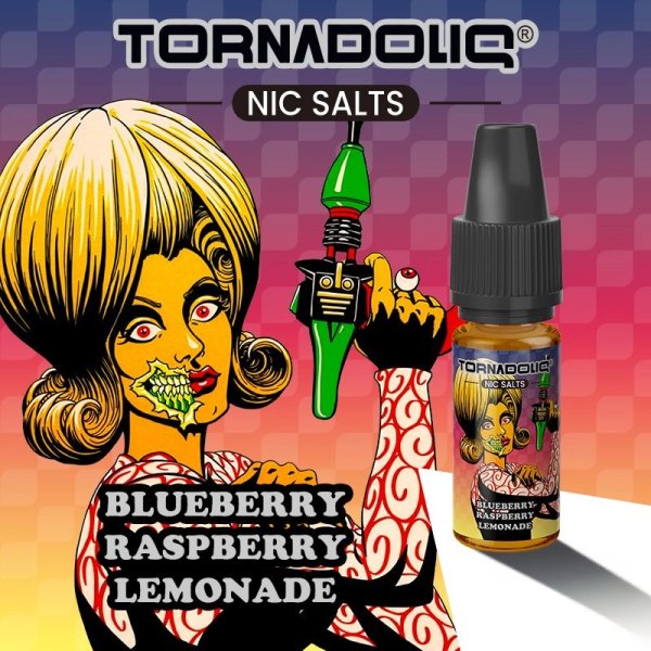 [Sample] Blueberry Raspberry Lemonade 20mg 10ml - Tornadoliq