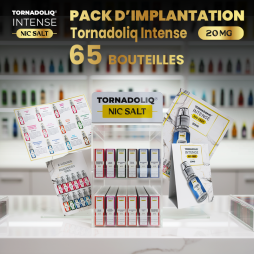 Nic Salts E-liquids Implementation Pack 20mg 10ml (New Flavors) (65pcs) - Intense by Tornadoliq