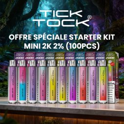 Pack d'implantation N°1 Starter Kit Mini 2k 2% - Tick Tock