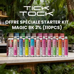 Pack d'implantation N°1 Starter Kit Magic 8k 2% - Tick Tock