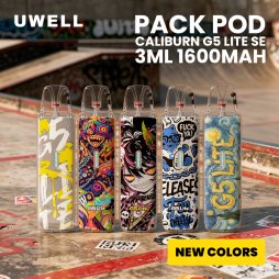 Kit Pod Caliburn G5 Lite SE 3ml 1600mAh New Colors - Uwell