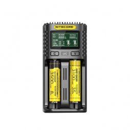 Chargeur UM2 Dual Slot 2A - Nitecore