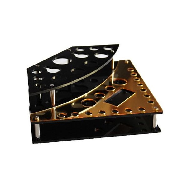 Présentoir multifonction forme diamant Z007