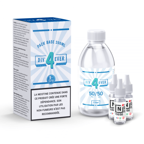 DIY4EVER 200ml 50PG / 50VG - N+ 3mg nicotine - DIY4EVER