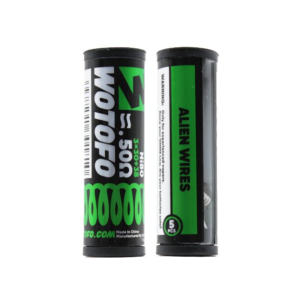 Ni80 Alien Wires 3*30+38 / 0.50Ω (5pcs) - Wotofo