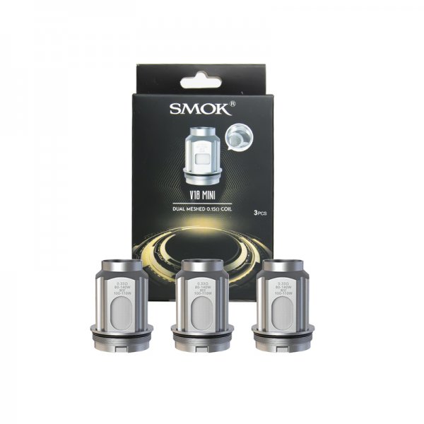 Résistances TFV18 Mini 0.15/0.2/0.33Ω (3pcs) - Smoktech