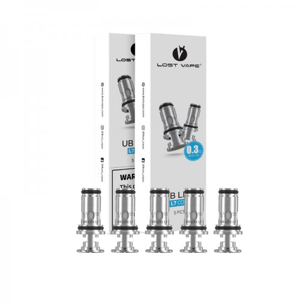 Résistances UB Lite Mesh 0.3/0.6/1.2Ω (5pcs) - Lost Vape